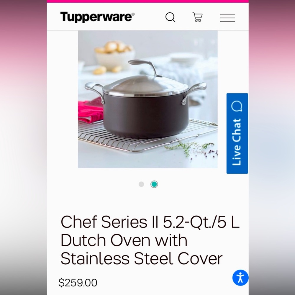 Chef Series II 5.2 Qt. / 4.9 L Dutch Oven